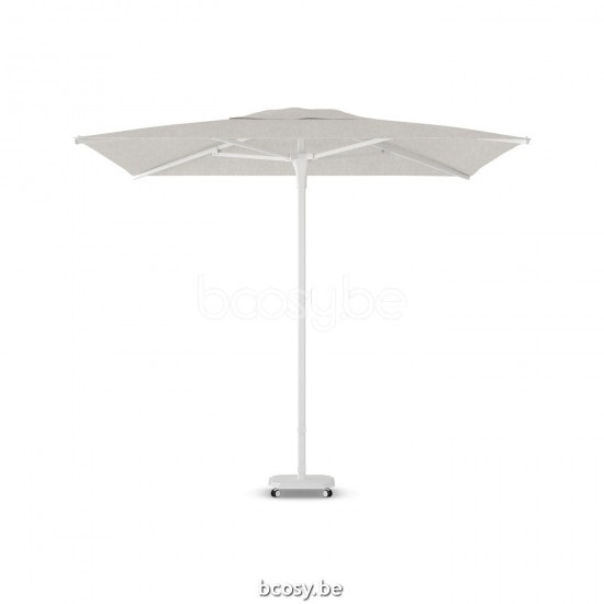 Jardinico JCP102 230x230 Quadratischer Ampelschirm Weisser Mast Stoff Cotton Sunbrella Plus Marine cat3.