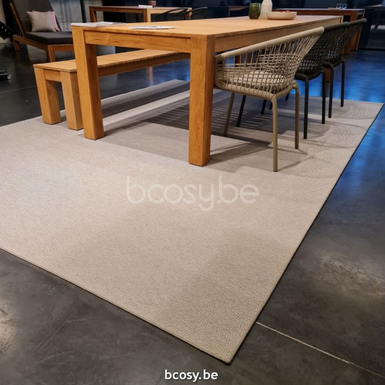 Jardinico RUGS WILSON Rechthoekige Buitentapijt 250x350 250x350 Oyster.