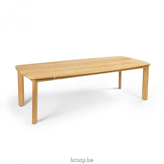 Jati Kebon Tofino Teak Table de jardin.