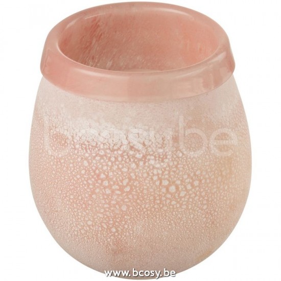 J Line Jline Scented Candle Capri Light Pink Large 70H scented candles