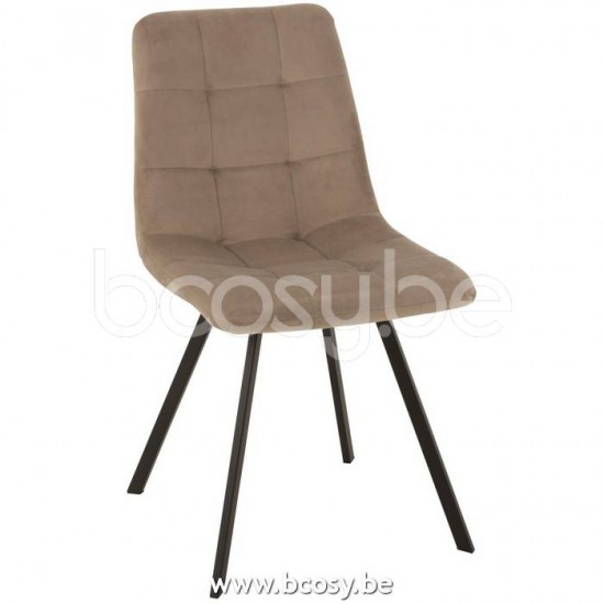 Jline Silla Morgan Textil Metal Gris