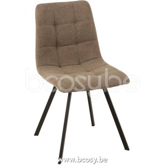 Jline Silla Babette Textil Metal Greige