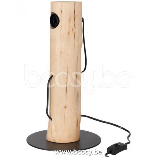 J Line Jline Tischlampe Silas Berangan Holz Naturell Lampenfusse Mit Schirmen Tischlampen Tischleuchten Innenleuchten