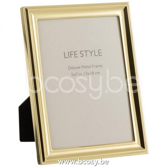 J Line Jline Photo Frame Classical 13X18 Metal Gold Medium photo holder picture frame holders frames