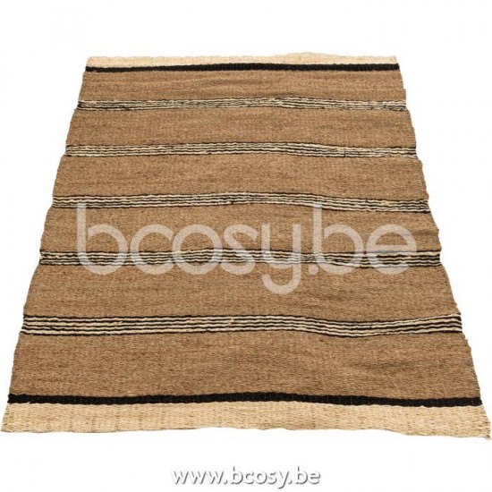 J Line Jline Carpet Braided Seagrass Palm Leaf Natural Black carpets