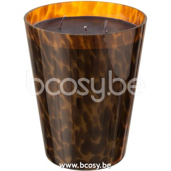 J Line Jline Scented Candle Noa Brown Large 95H scented candles