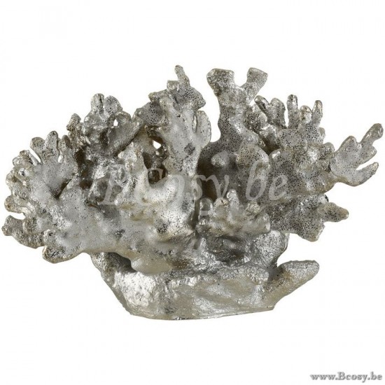 J Line Jline Coral Low Poly Silver corals