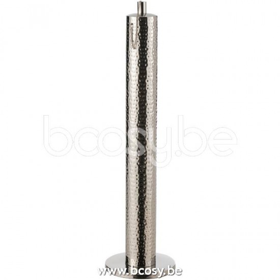 J Line Jline Fiaccola Tiffany Acciaio Inossidabile Argento Large Antorcha Tiffany Acero Inoxidable Plata Large