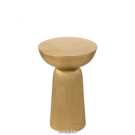 Jline Beistelltisch Louane Aluminium Gold beistelltische.