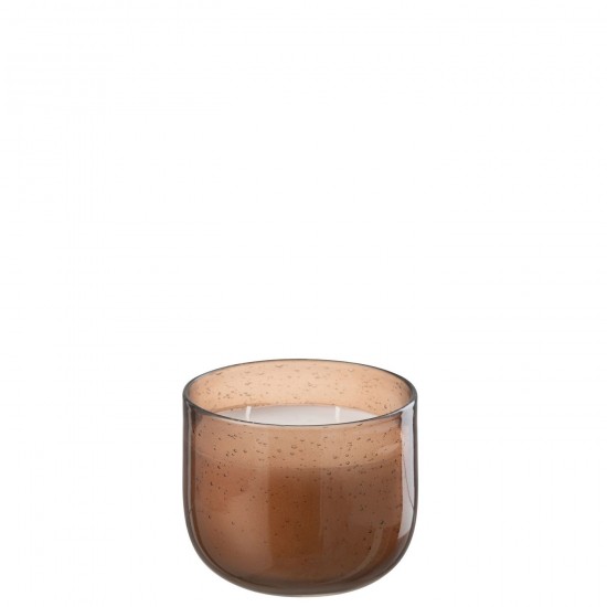 J Line Scented Candle Li Ly Land Wax Brown Small 30H scented candles.