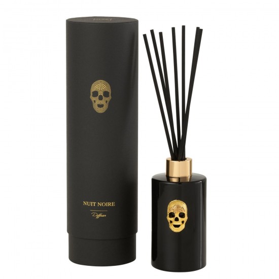 J Line Scented Oil Skull Nuit Noire 200Ml scents sprays flower.