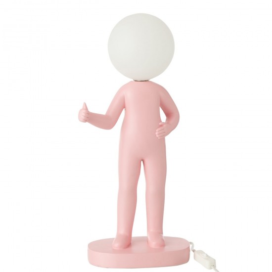 Jline Tischlampe Daumen Hoch Resin Rosa Lampenfusse Mit Schirmen Tischlampen Tischleuchten Innenleuchten.