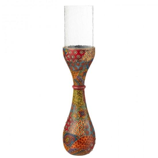 J Line Candle Holder Delhi Mango Wood Mix candleholders candle holders candlesticks.