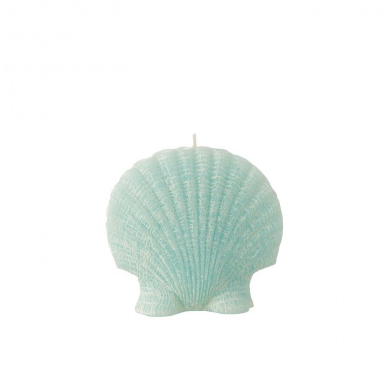 J Line Candle Shell Wax Azure Large 8Hours candles.