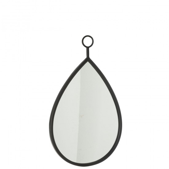 J Line Hanging Mirror Drop Mirror Mdf Black Medium Wall mirrors.