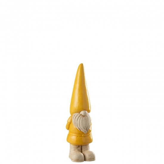 J Line Gnome Outdoor Mgo Yellow Small gnomes goblins.