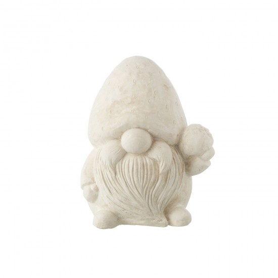 J Line Gnome Outdoor Mgo Beige Large gnomes goblins.