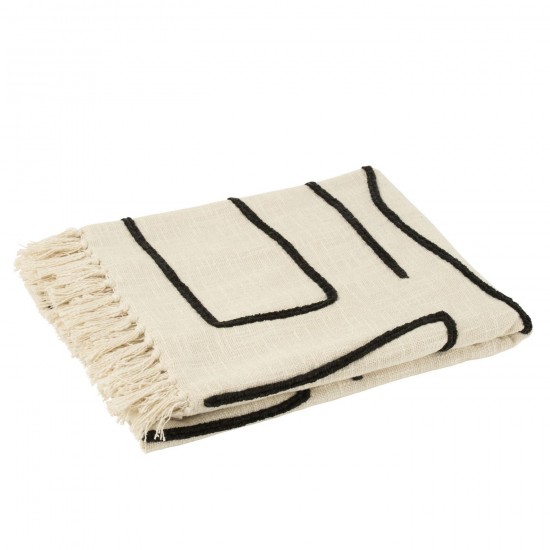 J Line 51789 Textile Reisedecken Dekentjes Decorations Plaidjes throw Deken Textiel Decoration Textiles Decoracion Decorazione.