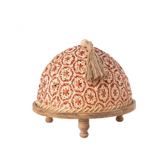 Jline Glocke Holz Fichte Naturell Serviertabletts.