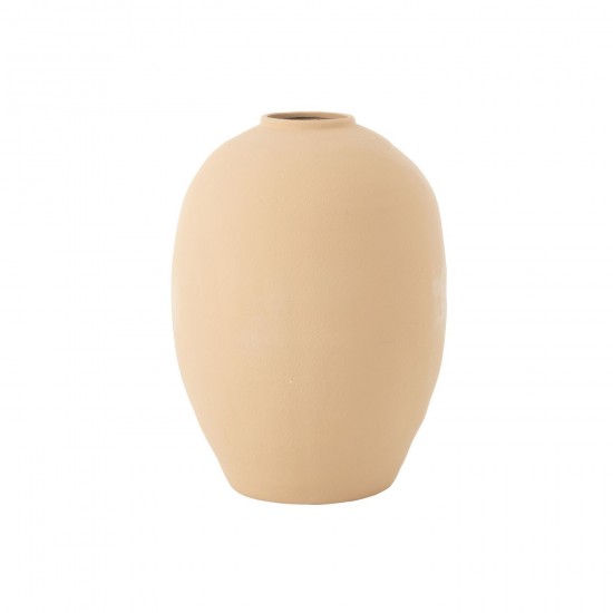 J Line Vase Cassia Oval Clay Beige large vases Tall vases High vases.