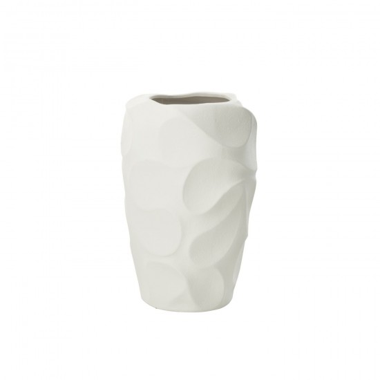 J Line Vase Mirena Clay White Large large vases Tall vases High vases.