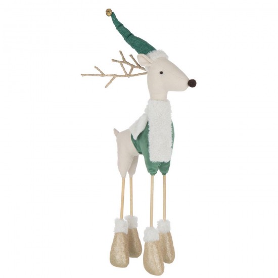 J Line Reindeer Standing Polyester Multicolored Large reindeers.