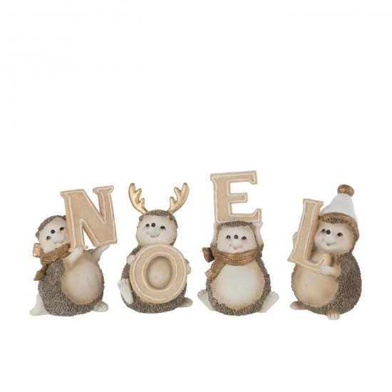 Jline Noël Egel Kalk Meerkleurig.