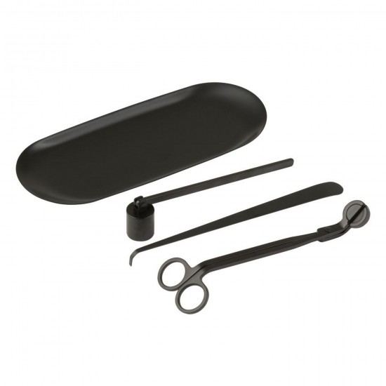 J Line Candle Snuffer Candle Kit Iron Black Candle covers.