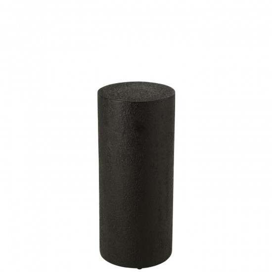 J Line Base Cilindrico Mdf Nero Large Pedestal Cilindro Mdf Negro Large.