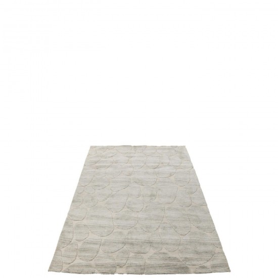 J Line Rug Stone Pattern Polyester Grey Blue carpets.