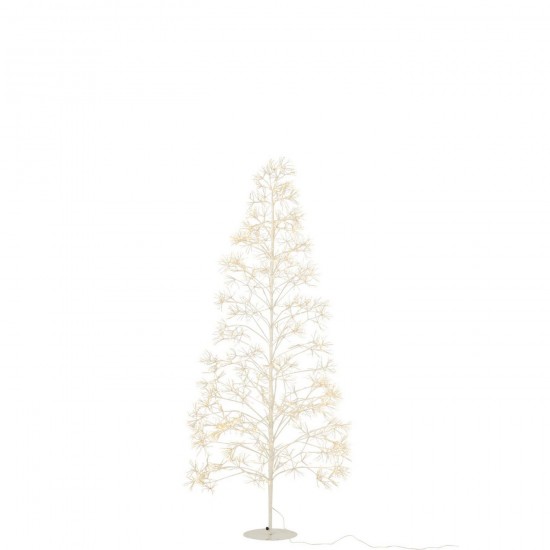 J Line Albero 2700 Led Metallo Bianco Medium Árbol 2700 Led Metal Blanco Medium.