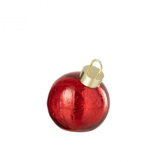 J Line 57162 packung mit weihnachtskugel boules de noel boule de noel Dekoration kerstbol Decorations kerstbal Woon Accessoire.