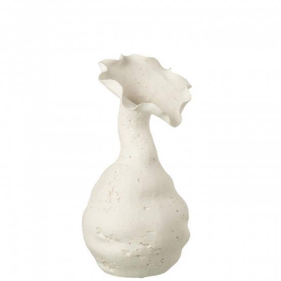 J Line Vase Helix Ceramic White Large large vases Tall vases High vases.