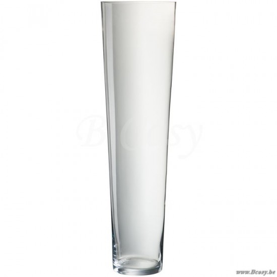 Jline Vaas Extra Glas Transparant Large.