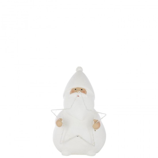 J Line 59551 Figuras Kerstmannen Kerstmannetje Kerstman Home Accessories Wohnzubehoer Accessori Della Casa santa clauses Weihn.