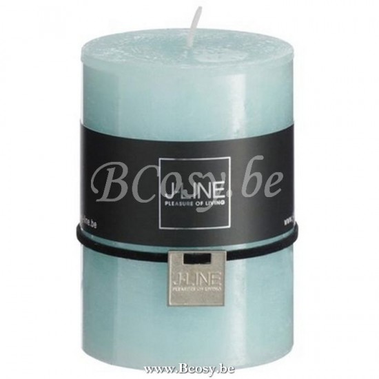 J Line Jline Cilinderkaars Aqua M 48U