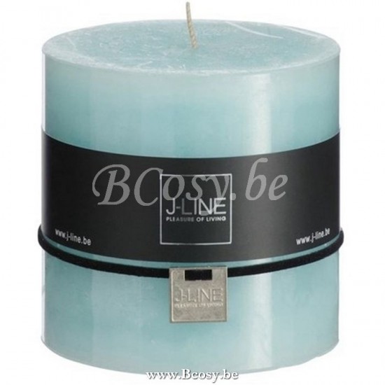 J Line Jline Cilinderkaars Aqua 80U
