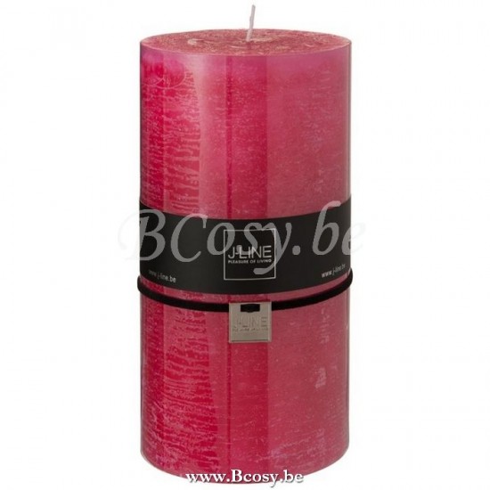 J Line Jline Cilinderkaars Fuchsia Xxl Cm 140U