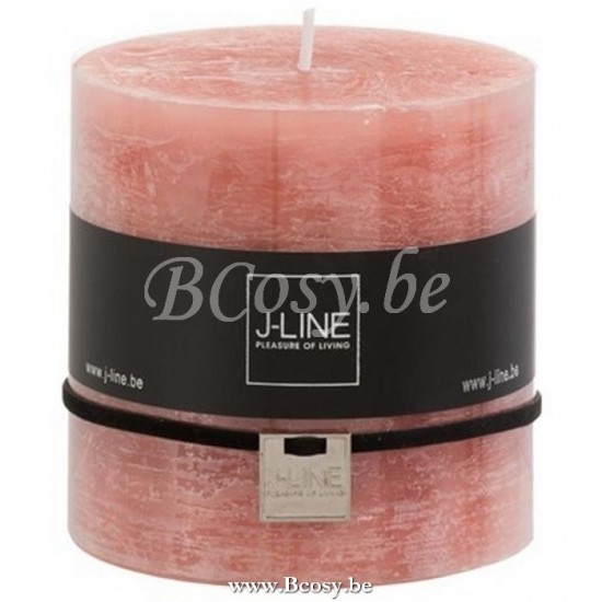 J Line Jline Cilinderkaars Terracotta 75U