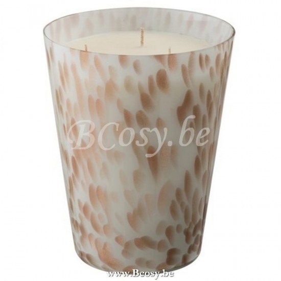 J Line Jline Scented Candle Noa Neon Night White Gold Large scented candles