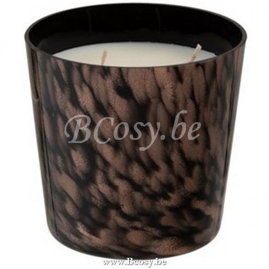 Jline Geurkaars Noa Sandalwood Zwart Goud Small 50U.