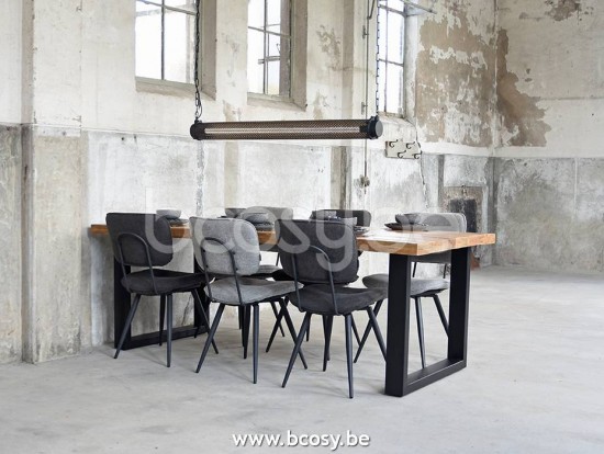 LABEL 51 Dining chairs Lux Zinc Weave.