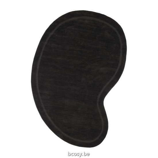 LABEL51 Rugs 200x300 cm Mody Anthracite Synthetic.