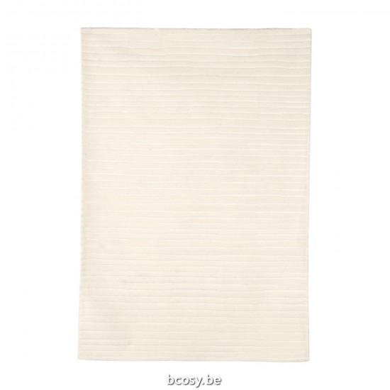 LABEL51 Teppiche 160x230 cm Luxy Elfenbein Wolle.