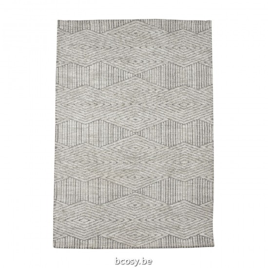 LABEL51 Teppiche 160x230 cm Cosy Grau Synthetisch.