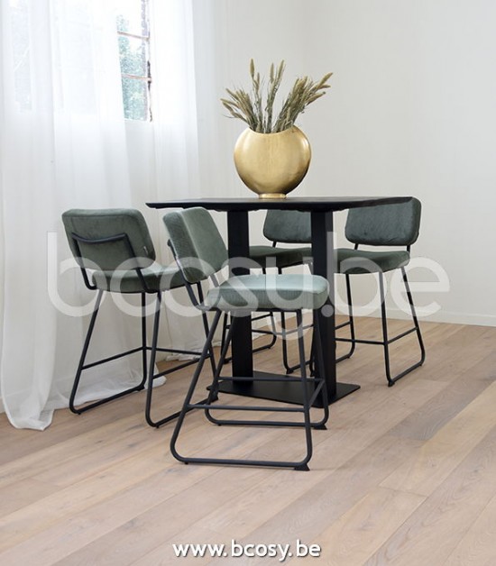 LABEL 51 Bar tables Tafelpoot Dubbel Black.