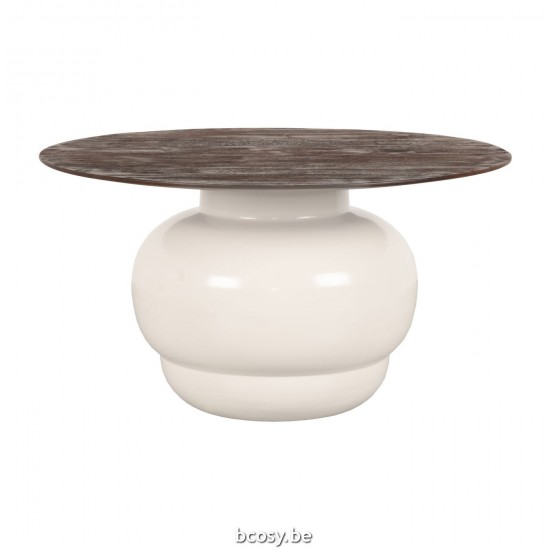 LABEL51 Coffee table Dim Ivory Mango wood.