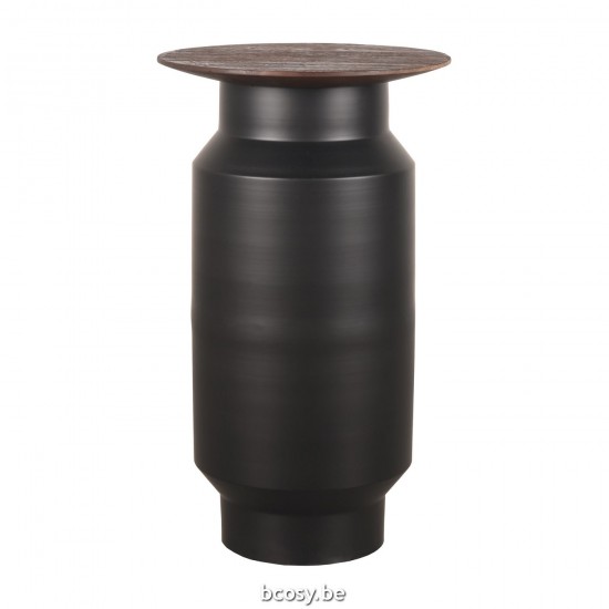 LABEL51 Side table Jik Black Mango wood.