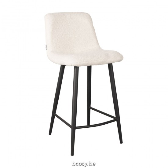 LABEL 51 Tabouret de bar Jep Ivoor Teddy.