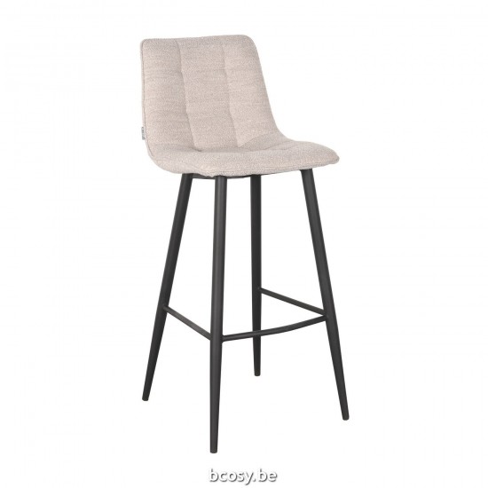 LABEL 51 Tabouret de bar Jelt Naturel Boucle.